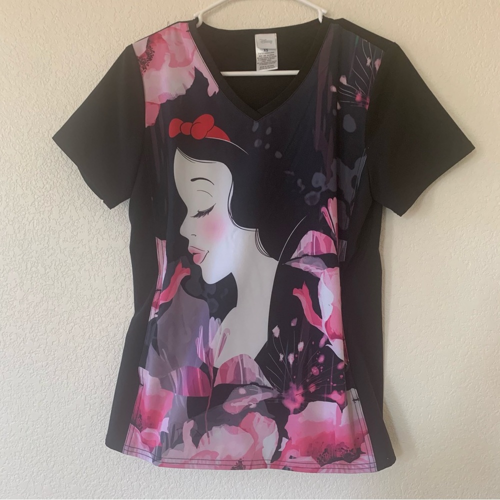 Disney Snow White Scrub Top